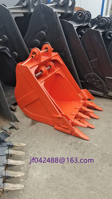 John Deere Kobelco Komatsu Kubota Parti di denti del secchio di roccia 